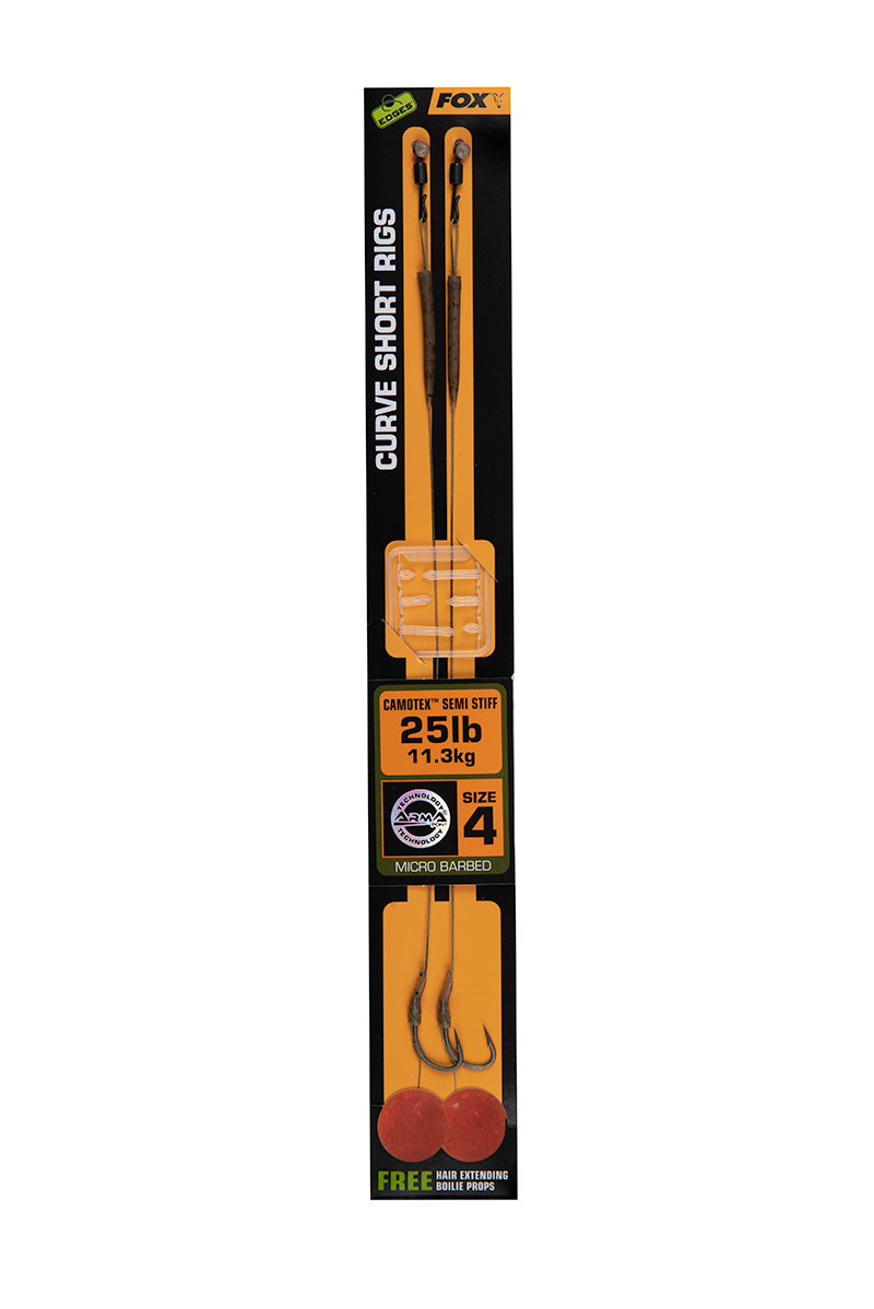 FOX EDGES™ CURVE RÖVID SZERELVÉNYEK 25 Lb "4"