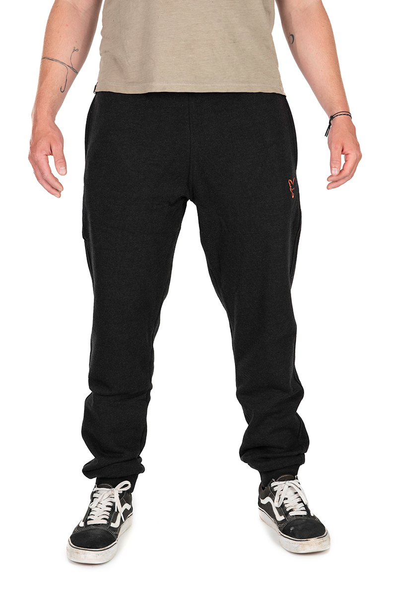 Fox Collection Joggers Fekete  Narancssárga - Image 3