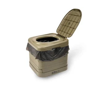 Teljes méretű hordozható WC fedéllel