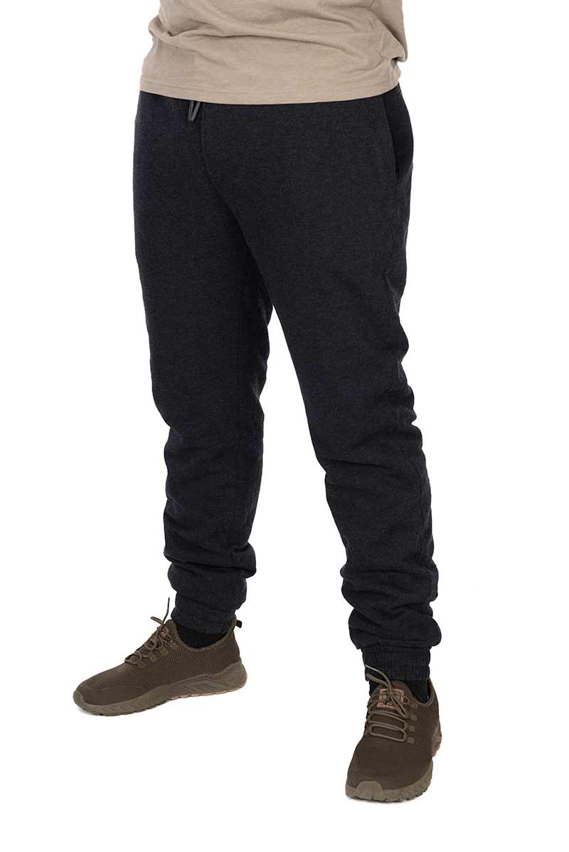 Fox Collection Sherpa Joggers Nadrág - Fekete/Narancssárga