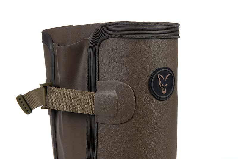 Fox Neoprene Lined Camo/Khaki Wellies GUMICSIZMA - Image 7