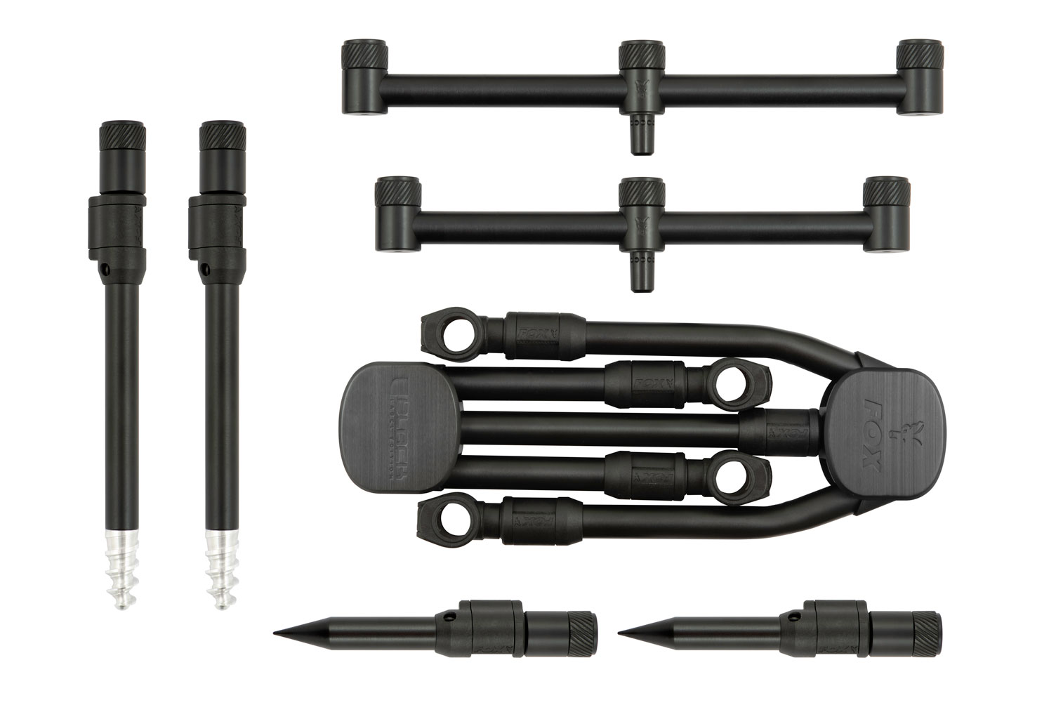 Fox Black Label QR 3 rod Pod complete - Image 5